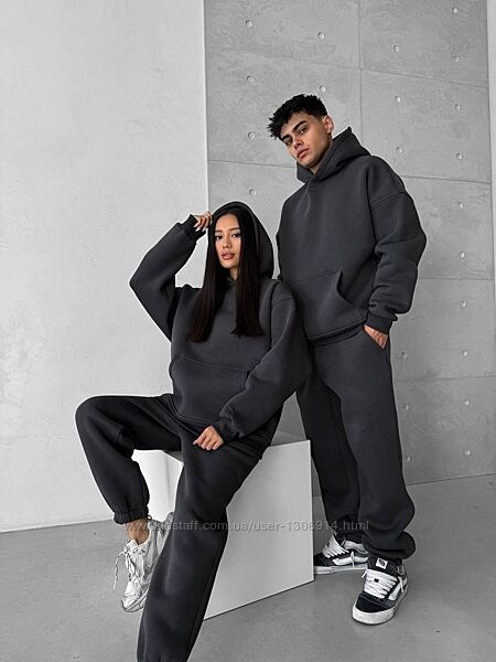 Парні костюми трехнитка на флісі