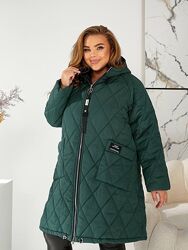 Куртка зимова великого розміру