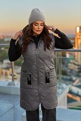 Жилетка зимова на синтопоні 