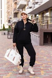 Теплий спортивний костюм тринитка на флісі туреччина 