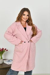 Жіноче пальто барашек на флісі туреччина