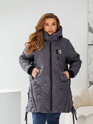 Зимове пальто на синтопоні