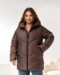 Тепле зимове пальто на синтепоні