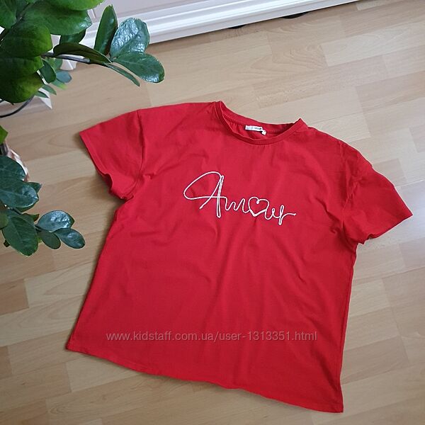 Футболка нова бавовняна оверсайз 