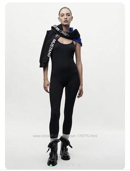 Комбінезон в рубчик zara, р. хс-с