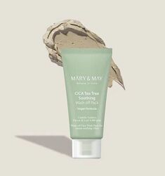 Заспокійлива глиняна маска Mary&May Cica Teatree Soothing Wash Off Pack