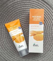 Рисовый пилинг-скатка Ekel Rice Bran Soft Mild Peeling Gel