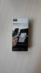 Автотримач для телефону iPhone з бездротовою зарядкою