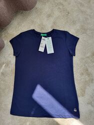Нова бавовняна футболка для дівчинки 8/10 років  Benetton 
