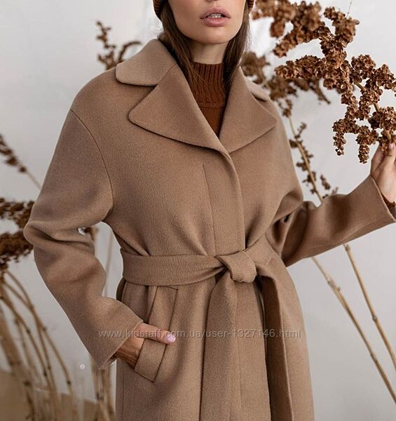 Пальто шерстяное NataEl, L
