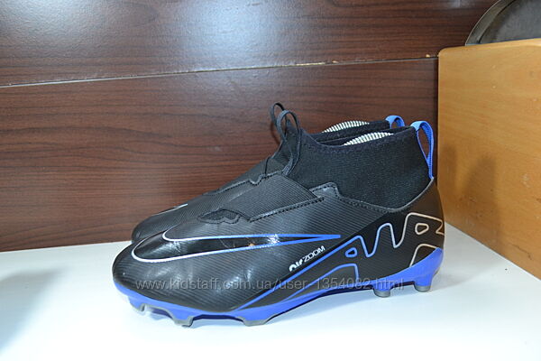 nike jr zoom mercurial superfly 9 academy mg 38.5р бутсы шиповки бампы