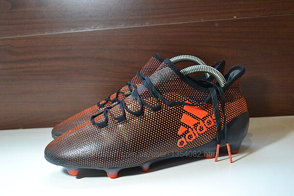 adidas x17.1 fg 41р бутсы бампы шиповки оригинал копочки