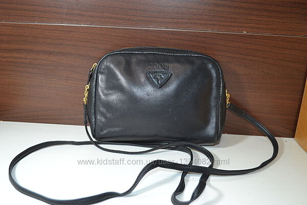 joop сумка кожаная через плече маленькая косметичка кросбоди