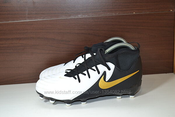 nike jr phantom luna 2 fg/mg 36.5р бутсы бампы шиповки оригинал копы
