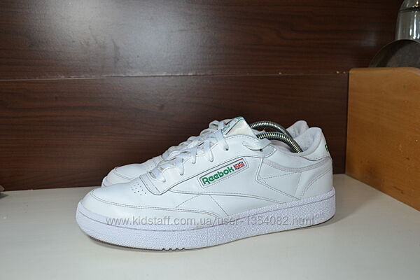 reebok classic club C  44.5р кроссовки кожаные сникерсы оригинал
