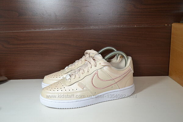 Nike court vision low premium 37.5р кроссовки кожаные кеды оригинал