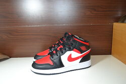 nike air jordan 1 mid 38р кроссовки кожаные хайтопы оригинал