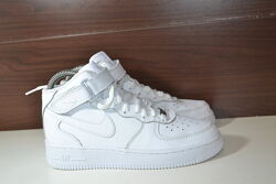 nike air force 1 mid 37.5р кроссовки кожаные хайтопы оригинал