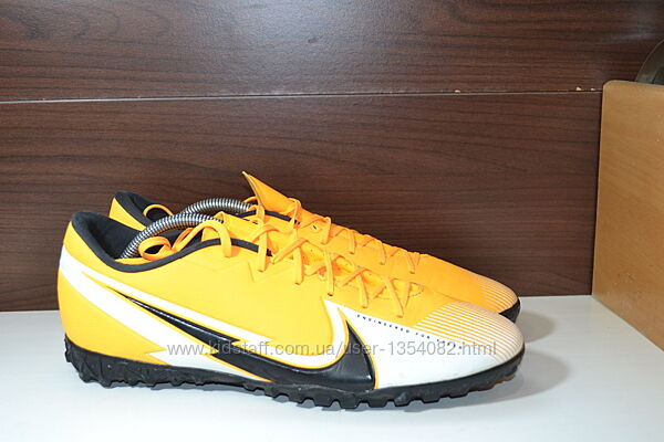 nike mercurial vapor 13 сороконожки 46р бутсы бампы шиповки футзалки
