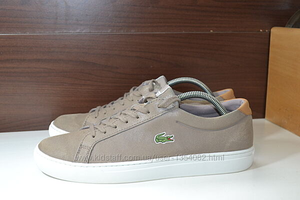 Lacoste alligator 44.5р сникерсы кожаные кроссовки оригинал