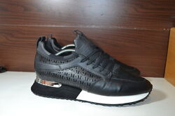 mallet london 45-46р кроссовки кожаные оригинал демисезон сникерсы