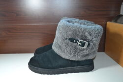 UGG australia 39р уги сапоги зимние кожаные снегоходы термо оригинал