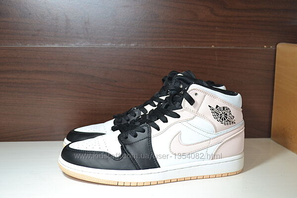 nike air jordan 1 mid 40р кроссовки хайтопы кожаные оригинал