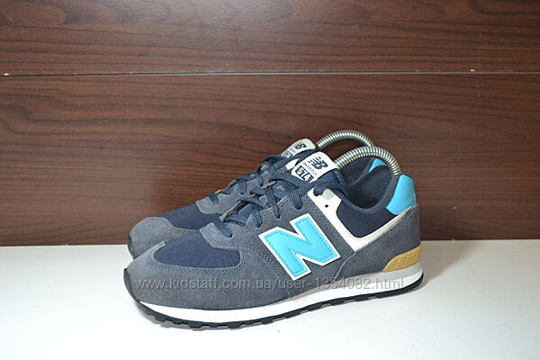 new balance 574 кроссовки 37-38р оригинал кожаные