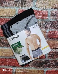 Арт.0019 набір чоловічіх боксерів 2шт від livergy размер євро 5/м