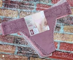 Арт.0039 мереживні трусики танга набір 5 шт від esmara розмір євро м 40/42