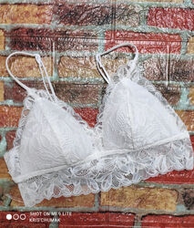 Арт.0164 бралет бюстгальтер мереживний від primark розмір євро s 38/40