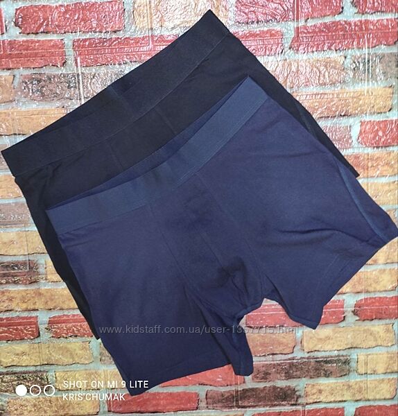 Арт.0252 набір боксери чоловічі від h&m размер євро м