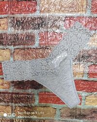 Арт.0271 трусики -танга з мереживом від h&m розмір євро хs