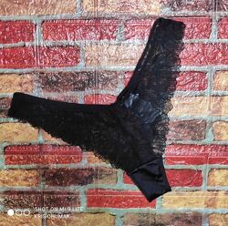 Арт.0284 трусики танга-бразиліана мереживні від h&m розмір євро s