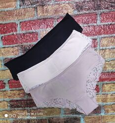 Арт.0291 трусики бразиліана набір 3 шт від h&m розмір євро s