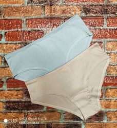 Арт.0298 набір 2шт трусики хіпстери від h&m розмір євро s