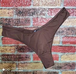 Арт.0301 трусики танга-бразиліана мереживні від h&m розмір євро м