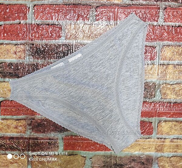 Арт.0314 трусики сліпи з мереживом від h&m розмір євро м