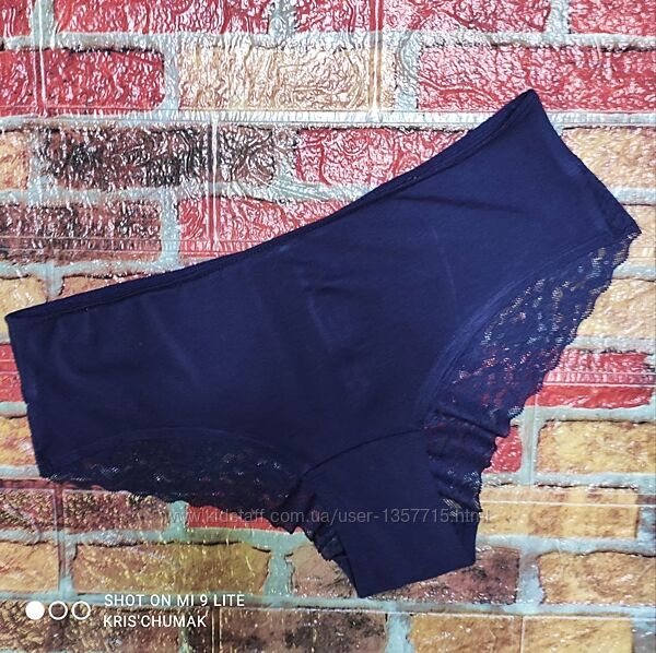 Арт.0347 трусики бразиліана з мереживом від h&m розмір євро l