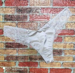 Арт.0352 трусики бразиліана з мереживом від h&m розмір євро хl