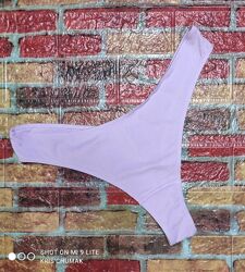 Арт.0353 бавовняні трусики танга-бразиліана від h&m розмір євро хl