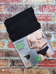 Арт.0410 набір чоловічі трусики бріфисліпи 3шт від livergy розмір євро м/