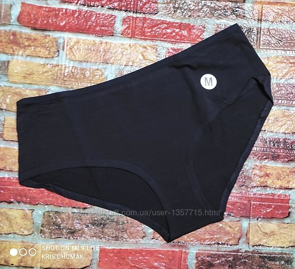 Арт.0437 трусики жіночі хіпстери бавовна від c&a розмір євро м