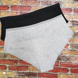 Арт.0482 набір 2шт трусики жіночі хіпстери від c&a розмір євро xxl