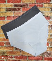 Арт.0483 набір 2шт трусики жіночі хіпстери від c&a розмір євро XXL