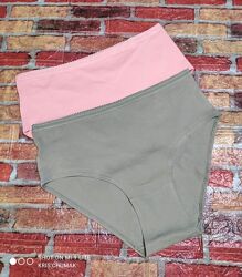 Арт.0500 набір 2шт трусики жіночі хіпстери висока талія від c&a розмір євро