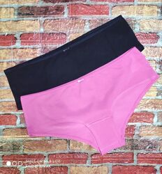 Арт.0506 набір 2шт трусики жіночі хіпстери від c&a розмір євро xl