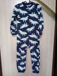 Суцільна піжама філсовий сліп Carters 8 років на зріст 134 прибл