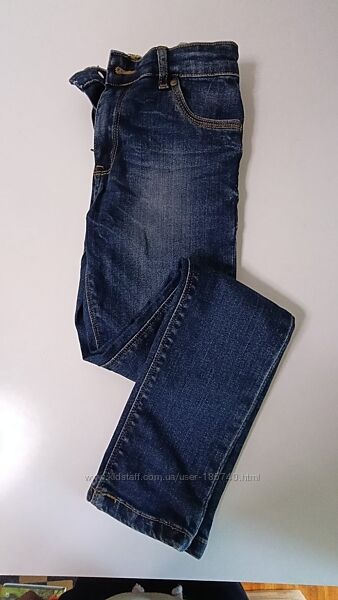 Вузькі джинси Next 134р. для хлопчика 9 років