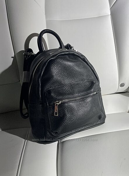 Рюкзак жіночий з натуральної шкіри Італія нова колекція 